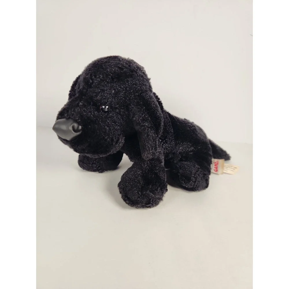 Ganz Webkinz Black Lab Plush HM136 Retired 2007 Dog Stuffed Animal No Code